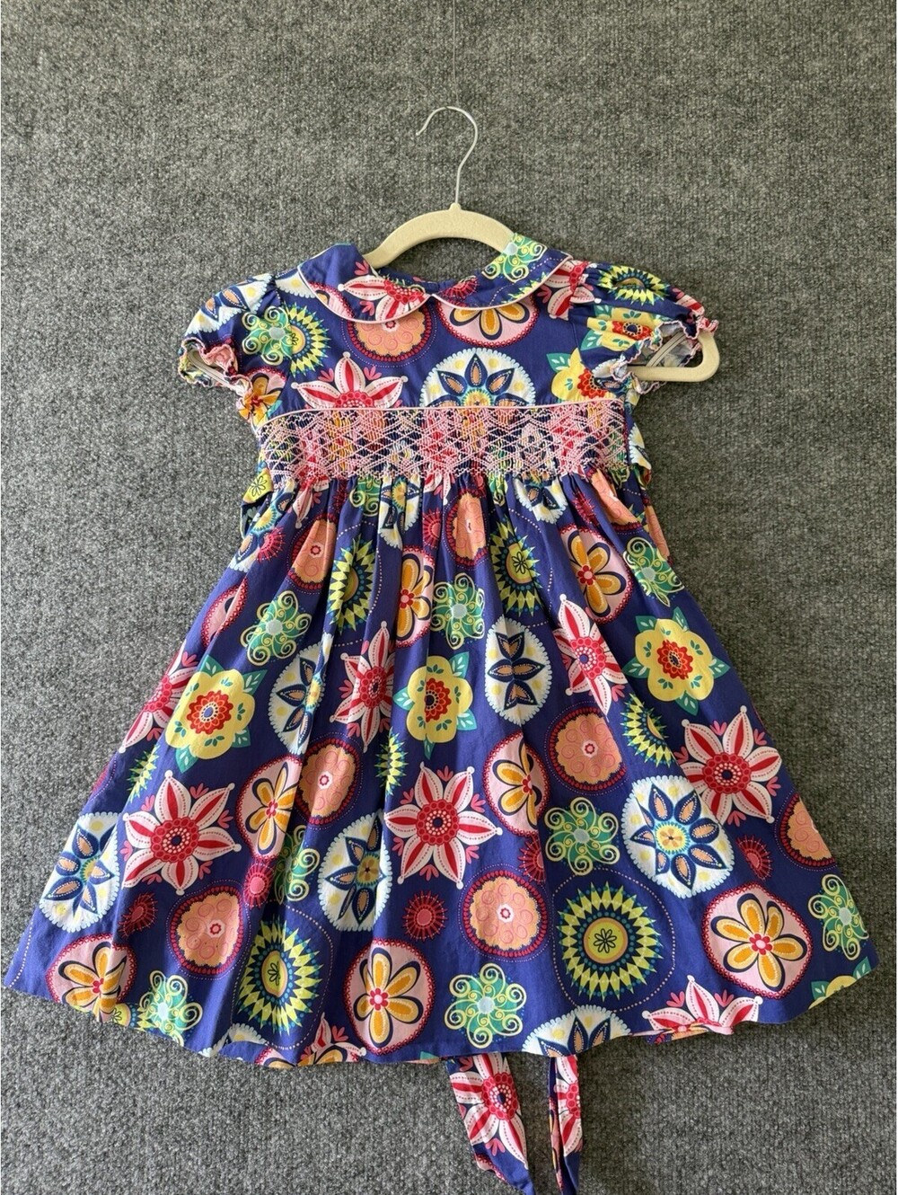 Marmellata Girls Smocked Dress Size 5